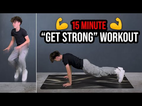 Get STRONGER & FASTER With This Kids Workout! (15-Min Kids Exercises) @GreysonPumple