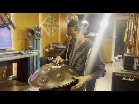 D-Minor 13 Ember Steel - Improvisation played by Rafael Sotomayor | Opsilon Handpan
