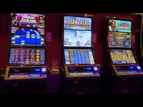 Arcade highlight session just going for it on the £500 slots. PT2