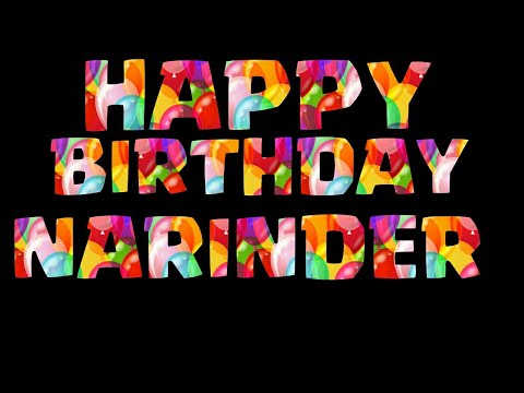 Narinder birthday || Happy birthday || birthday wishes || happy birthday status || whatsapp status||