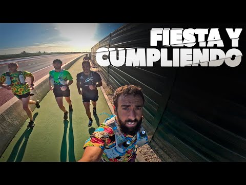 🥳 FIESTA y CUMPLIENDO ➡ 40km 😋