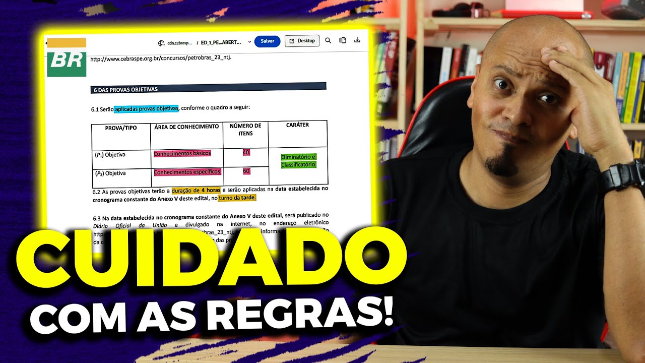 REGRAS do Concurso PETROBRAS 2023 que você precisa saber!