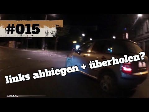Radfahren in Leipzig [Fahrrad Dashcam] - Folge #015 - Beim links abbiegen überholen