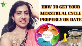 How to get your menstrual cycle properly on date | Tamil health tips for menstrual cycle Asha Lenin