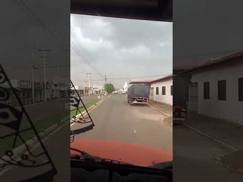 Tempestade de Poeira encobre as Cidades de Itaberaí e Americano do Brasil, em Goiás