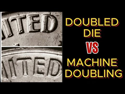 REAL Doubled Die Coins Worth Money VS Machine Doubling Worth NOTHING