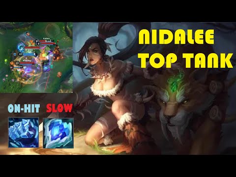 Wild Rift Nidalee Top Tank - Full AD team comp