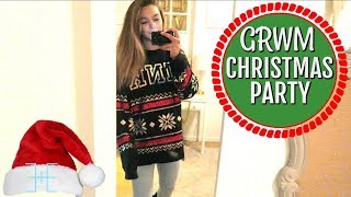 GRWM FOR MY CHRISTMAS PARTY! IS THAT A CAMERA?