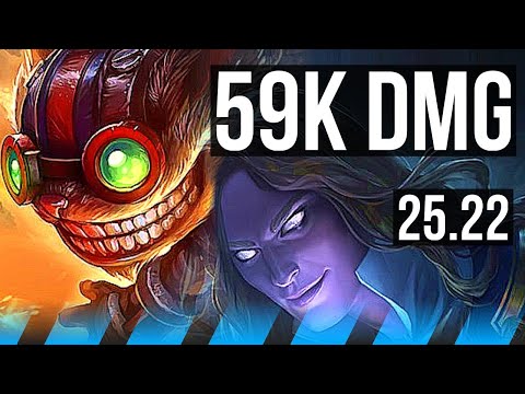 ZIGGS vs VLADIMIR (MID) | 59k DMG, Legendary | NA Challenger | 25.22