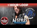 AJ Styles PHENOMENAL Official Theme Song 1 Hour LOOP