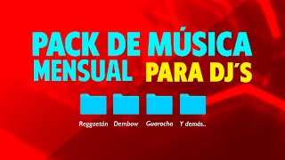 DEMO EDITS MARZO de RECORD POOLS DJ - Por Un Solo Pago