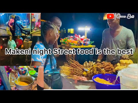 Where to find the tastiest night street Food in Sierra Leone northern province | Makeni