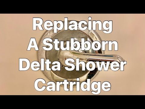 DELTA SHOWER CARTRIDGE REPLACEMENT