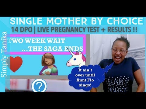 Am I Pregnant at 46? | FINALLY Live Pregnancy Test and Results! Video