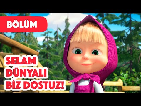 Maşa İle Koca Ayı 👽 Selam dünyalı biz dostuz! 🛸 (Bölüm 65) Yeni bölüm 2023!💥🎬