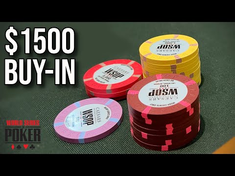 Playing a WSOP Tournament | Poker Vlog #123