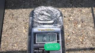 preview picture of video 'Chernobyl Nuclear Accident Zhukovsky radiation measurement 20110817'
