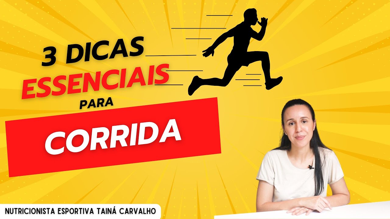 3 dicas essenciais para corrida 🏃‍♀️