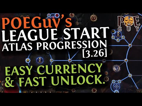 [PoE 3.26] "SECRETS" LEAGUE START PROGRESSION GUIDE // Great Currency, Power-Leveling, Fast Unlock