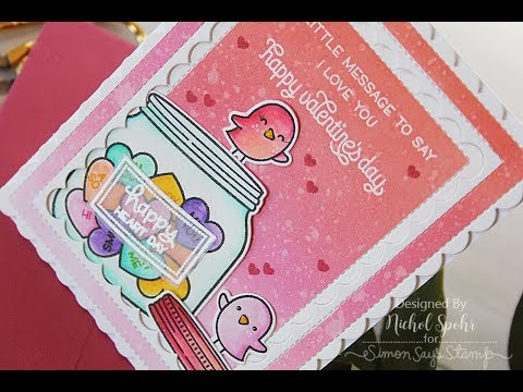 Lawn Fawn Happy Valentine's Day Conversation Hearts