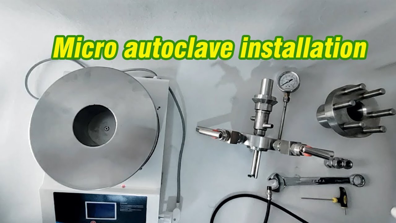 Micro autoclave installation video #Shorts