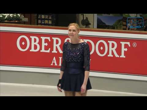 Cathy LYND. Oberstdorf 2018. Silver Ladies III - Free Skating. 7 place