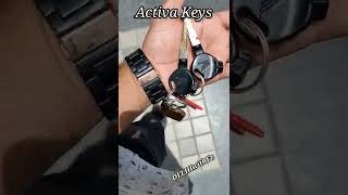 Honda Activa KEY problem 🧐🥵| Lock problem | Two wheeler OLD vs NEW🔥Key Difference🤯 Mini vlog #shorts