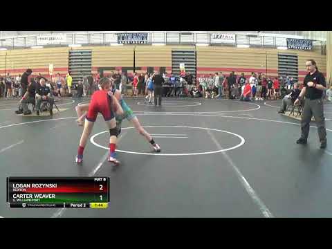 Schoolboy 97 Logan Rozynski BUXTON Vs Carter Weaver S.  Williamsport