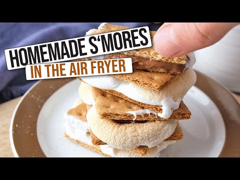 Air Fryer S'mores [Quick & Easy]
