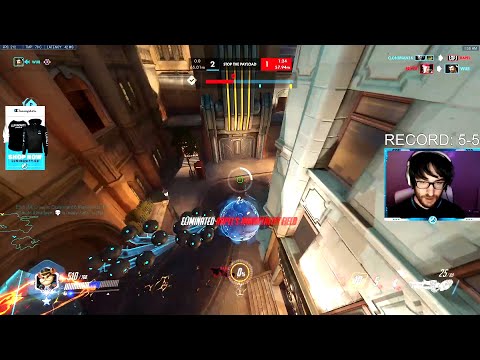 Harbleu Top 500 Hammond and Zarya! 36 elims! [ Overwatch Season 28 Top 500 ]