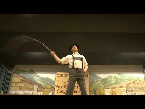 Bei der Meisterschaft im "Goaßlschnalzen" | AFP