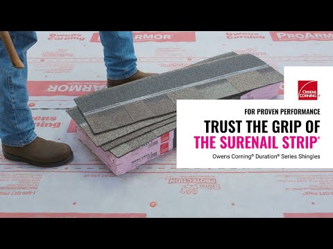 Duration® Series Shingles Nailing Zone Performance | Owens Corning Roofing