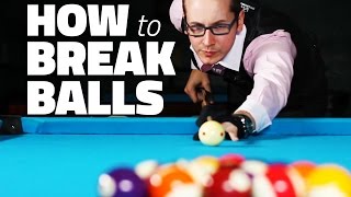 Billiards Tutorial: How to Break 8 Ball in Pool