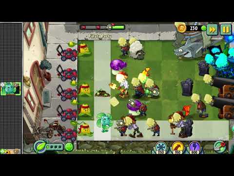 Plants vs Zombies 2 gameplay - Piñata Party - 1st December 2021