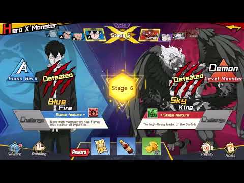 OPM HeroXMonster - Cycle 8 Magicman & Bluefire