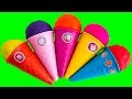 Peppa Pig Ice Cream Parlor Building Toys Play Doh Rainbow Ice Cream DIY La Heladería de Peppa Pig