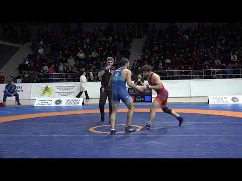 GR 63 kg: 1/2 final - Taleh Məmmədov - Zaur Nuriyev