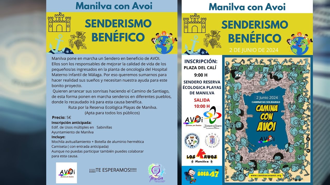 Sendero benéfico “Camina con Avoi” Sendero benéfico “Camina con Avoi”