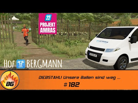 LS22 Amras #182 | DIEBSTAHL! Unsere Ballen sind weg ... | FARMING SIMULATOR 22