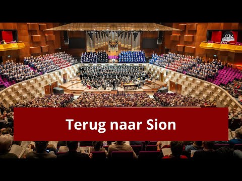 TERUG NAAR SION| Massale koorzang vanuit De Doelen Rotterdam o.l.v. Jan Quintus Zwart.