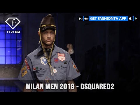 Milan Men Spring/Summer 2018 - DSQUARED2 | FashionTV