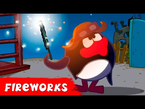 KikoRiki 2D | Best episodes with Fireworks | Cartoon for Kids