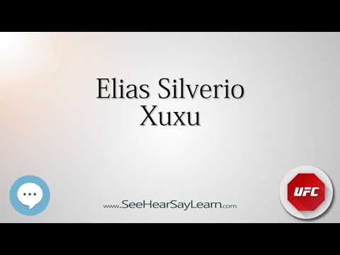 Elias Silverio   UFC Fighter's Nicknames 🔊