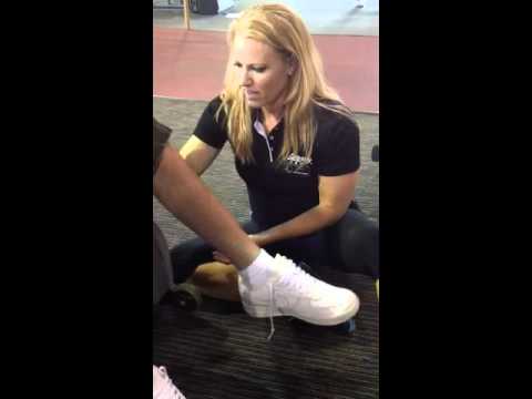 Daniel Leonard leg extension