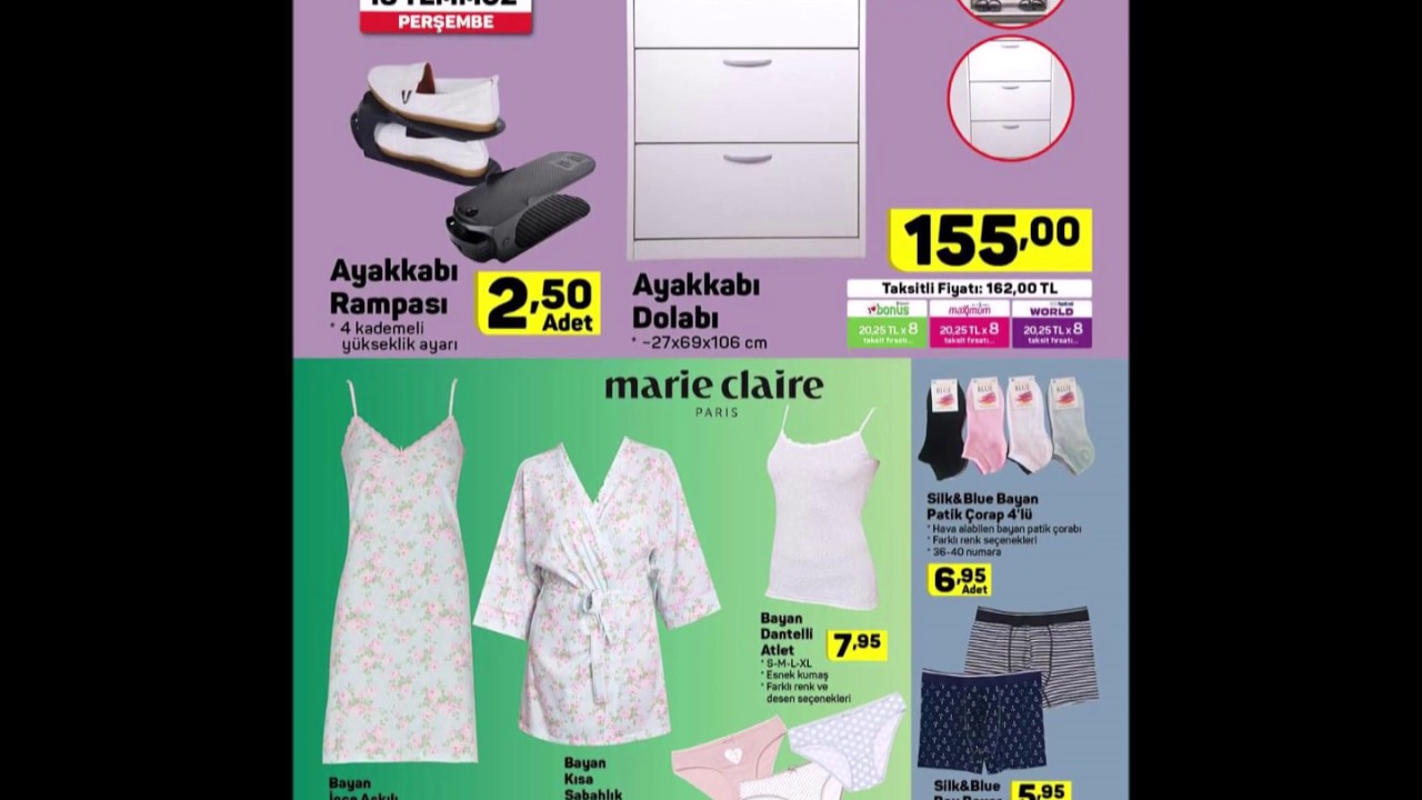 AKTÜEL ÜRÜNLER A101 (18-24 Temmuz 2019)