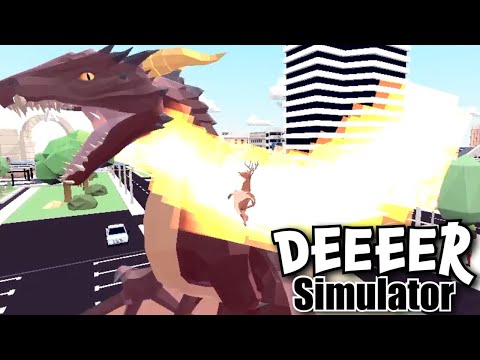 クリア後の「ごく普通の鹿のゲーム」の世界がぶっ飛んでてバグった【DEEEER Simulator DLC】
