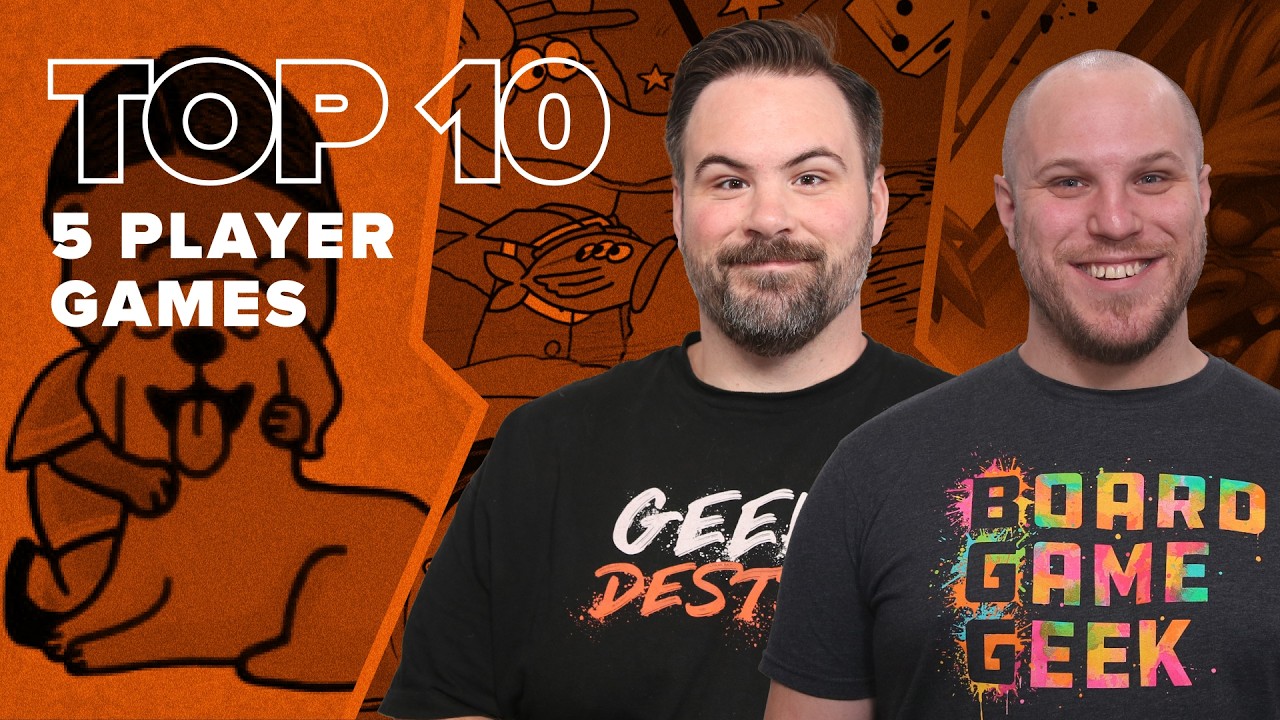 Top 10 5 Player Games