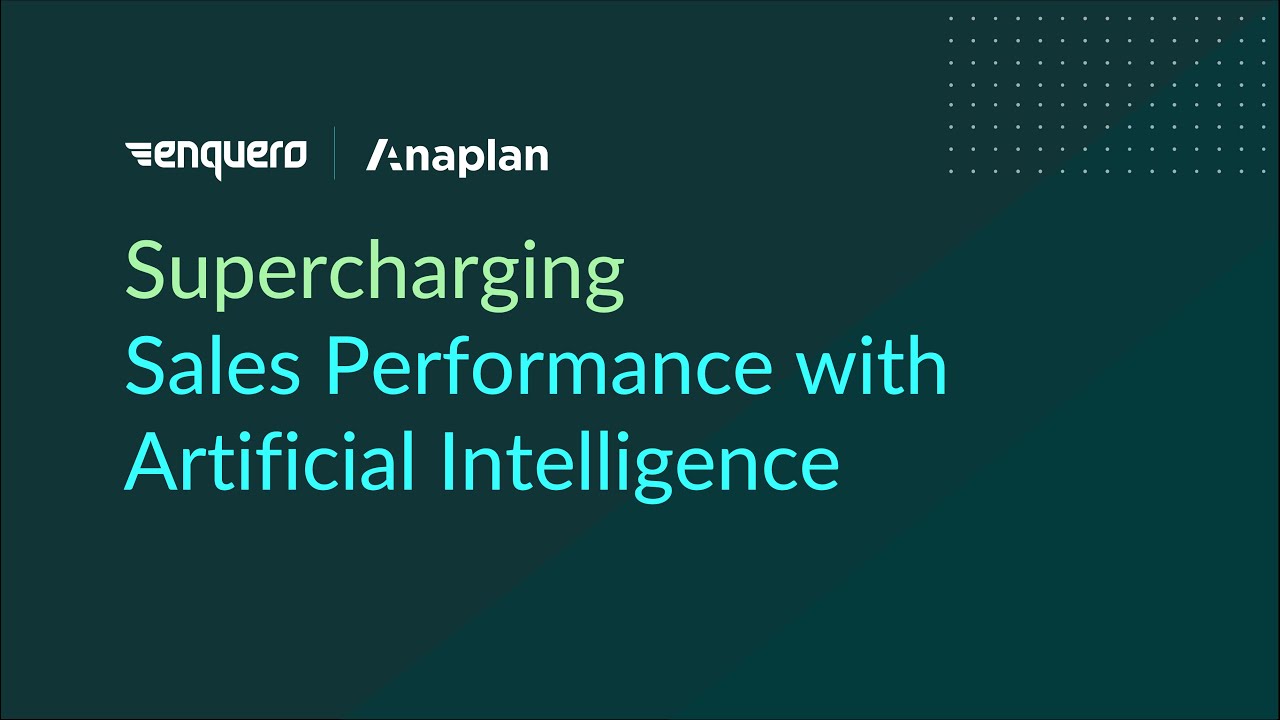[Webinar] Supercharging Sales Performance With Artificial Intelligence