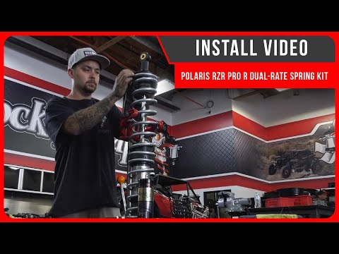 Polaris RZR Pro R & Turbo R Dual-Rate Spring Kit // INSTALL