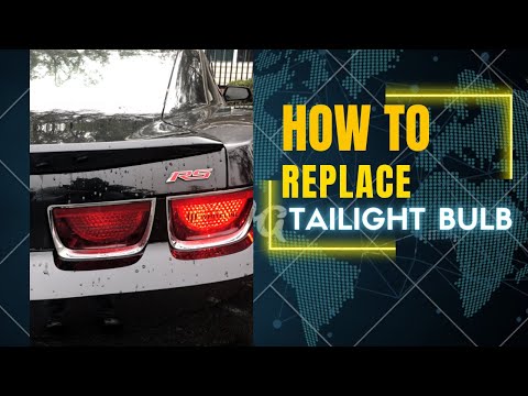 How to Replace tail light bulb easy!!! #chevy #chevylife ##chevycamaro